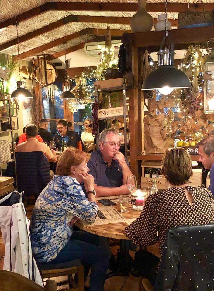 Het interieur van Restaurante Sur in Estepona